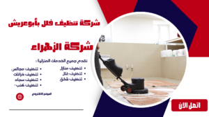 شركة تنظيف فلل بأبوعريش